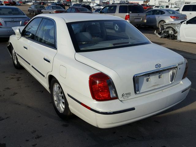 KMHFU45E45A406516 - 2005 HYUNDAI XG 350 WHITE photo 3