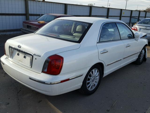 KMHFU45E45A406516 - 2005 HYUNDAI XG 350 WHITE photo 4