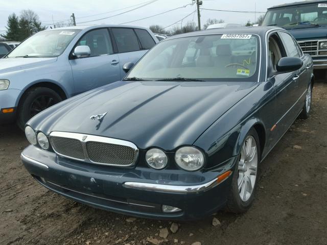 SAJWA71C04SG19382 - 2004 JAGUAR XJ8 GREEN photo 2