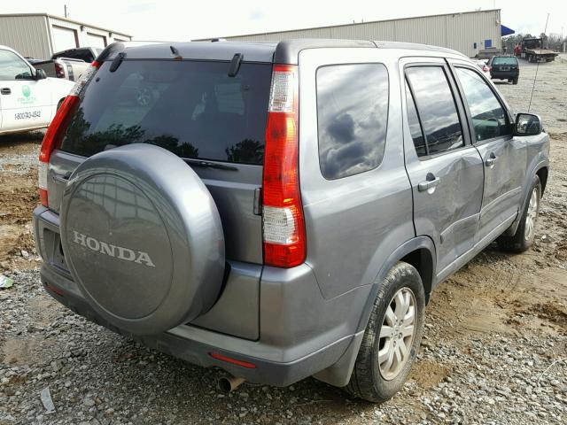 SHSRD789X6U428393 - 2006 HONDA CR-V SE GOLD photo 4