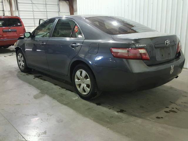 4T1BE46K57U022424 - 2007 TOYOTA CAMRY NEW GRAY photo 3