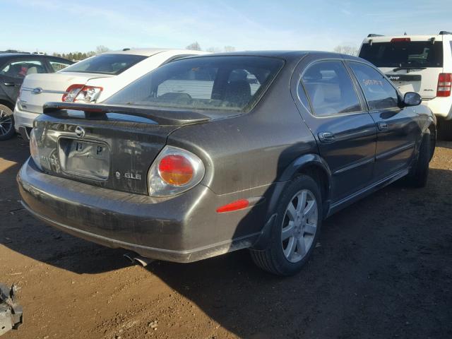 JN1DA31D92T440143 - 2002 NISSAN MAXIMA GLE GREEN photo 4