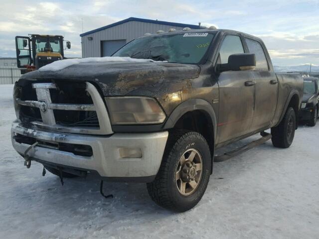 3C6TD5ET1CG233054 - 2012 DODGE RAM 2500 P BLACK photo 2