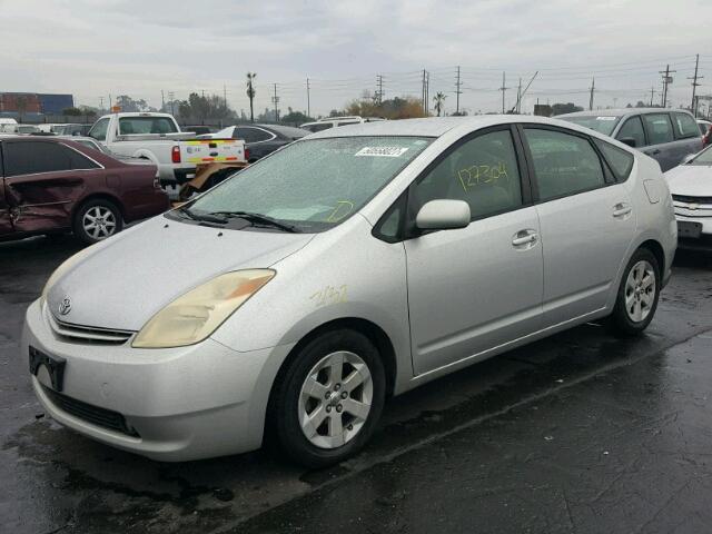 JTDKB20U340008777 - 2004 TOYOTA PRIUS SILVER photo 2