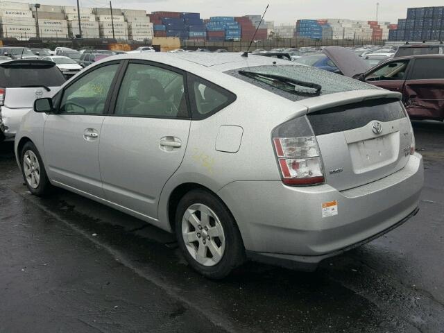 JTDKB20U340008777 - 2004 TOYOTA PRIUS SILVER photo 3