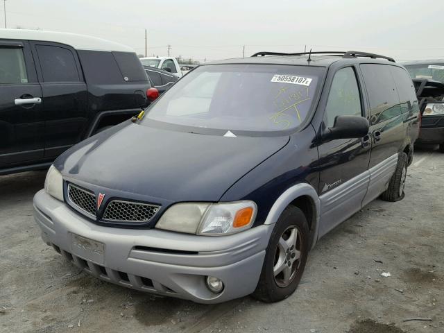 1GMDX03E31D108526 - 2001 PONTIAC MONTANA BLUE photo 2