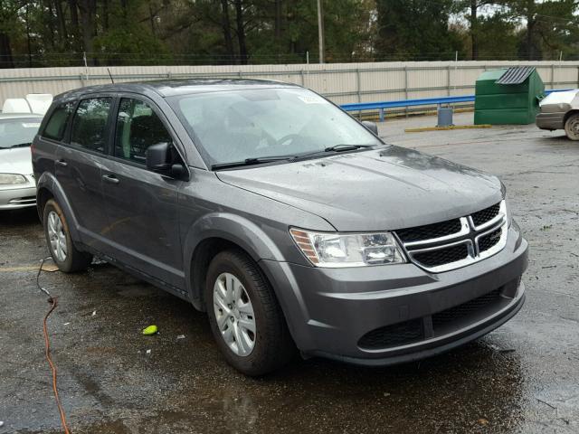 3C4PDCAB4DT695340 - 2013 DODGE JOURNEY SE GRAY photo 1