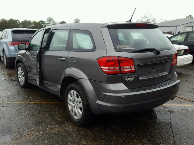 3C4PDCAB4DT695340 - 2013 DODGE JOURNEY SE GRAY photo 3