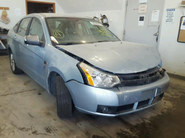 1FAHP35N88W128764 - 2008 FORD FOCUS SE BLUE photo 1