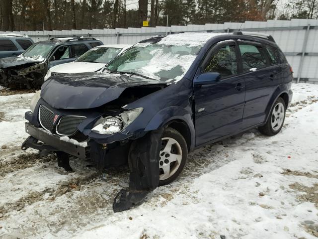 5Y2SL63835Z405826 - 2005 PONTIAC VIBE BLUE photo 2