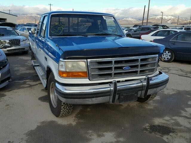 1FTHX25G6SKB42196 - 1995 FORD F250 BLUE photo 1