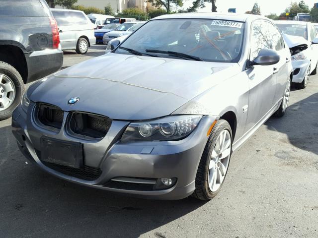 WBAPL3C56AA407764 - 2010 BMW 335 XI GRAY photo 2