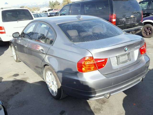 WBAPL3C56AA407764 - 2010 BMW 335 XI GRAY photo 3