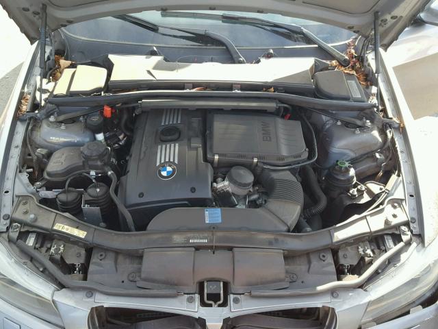 WBAPL3C56AA407764 - 2010 BMW 335 XI GRAY photo 7