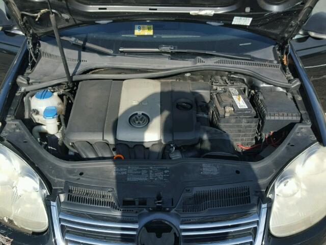 3VWSF71K35M622500 - 2005 VOLKSWAGEN NEW JETTA BLACK photo 7