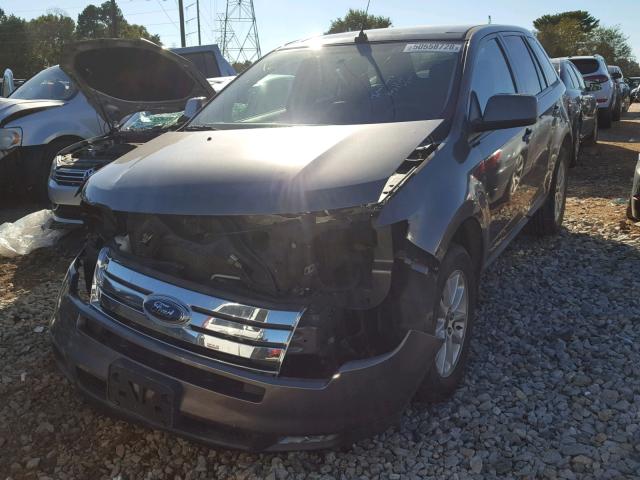 2FMDK38C69BA44121 - 2009 FORD EDGE SEL SILVER photo 2