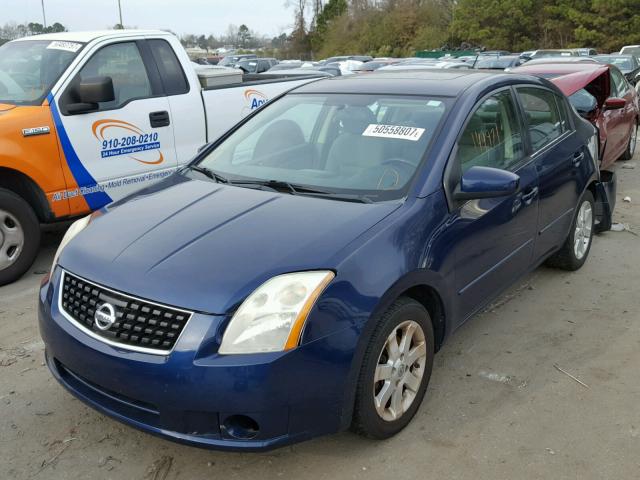 3N1AB61E98L645744 - 2008 NISSAN SENTRA 2.0 BLUE photo 2