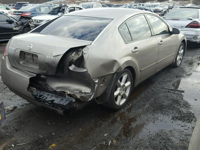 1N4BA41E64C812033 - 2004 NISSAN MAXIMA SE GOLD photo 4