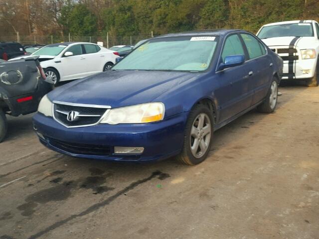 19UUA56802A013032 - 2002 ACURA 3.2TL TYPE BLUE photo 2