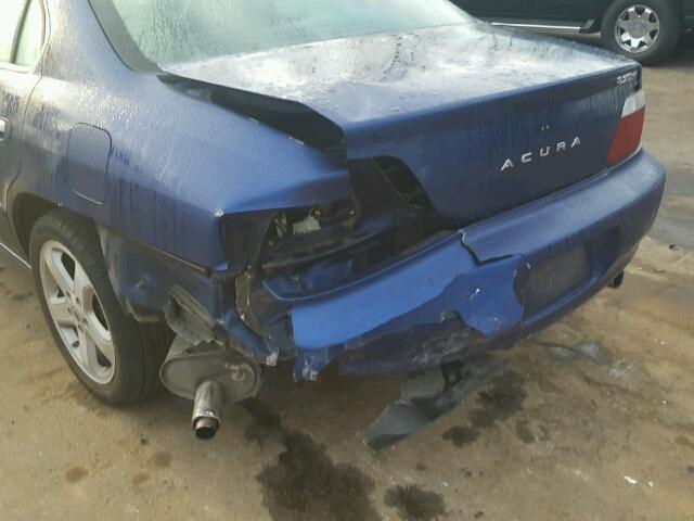 19UUA56802A013032 - 2002 ACURA 3.2TL TYPE BLUE photo 9