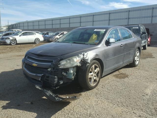1G1ZA5E09AF226121 - 2010 CHEVROLET MALIBU LS ნაცრისფერი ფოტო 2