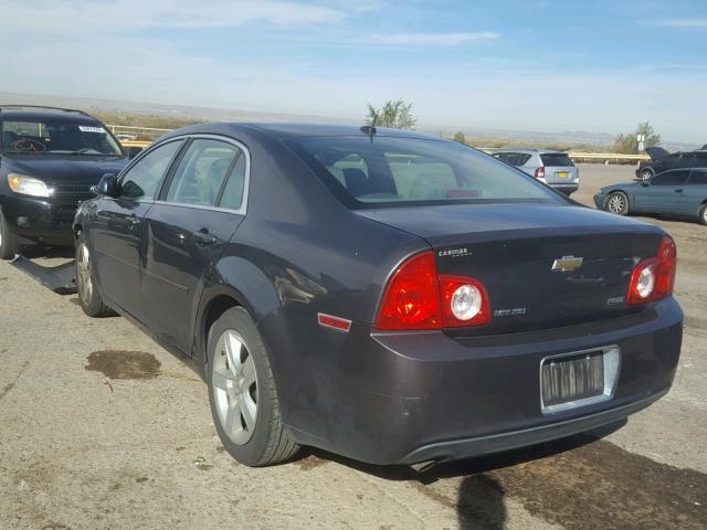 1G1ZA5E09AF226121 - 2010 CHEVROLET MALIBU LS ნაცრისფერი ფოტო 3
