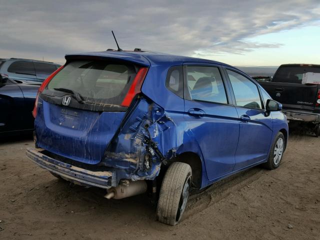 JHMGK5H51GX036155 - 2016 HONDA FIT LX Mavi fotoğraf 4