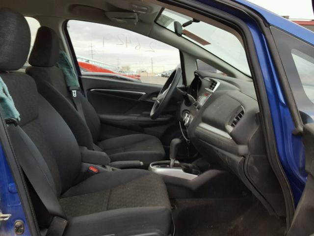 JHMGK5H51GX036155 - 2016 HONDA FIT LX Mavi fotoğraf 5