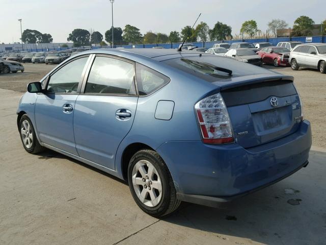 JTDKB20U263148482 - 2006 TOYOTA PRIUS BLUE photo 3