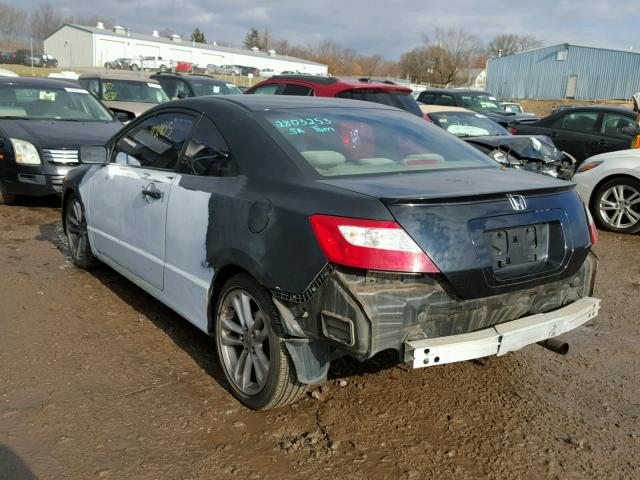 2HGFG12877H517835 - 2007 HONDA CIVIC EX BLACK photo 3