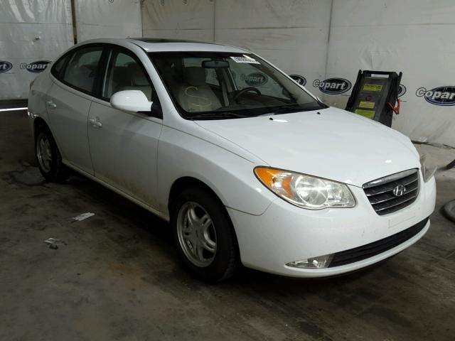 KMHDU46D09U726711 - 2009 HYUNDAI ELANTRA GL WHITE photo 1