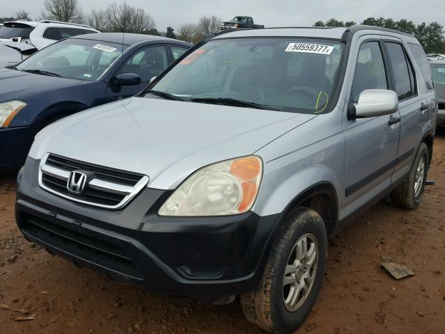 SHSRD78814U224750 - 2004 HONDA CR-V EX SILVER photo 2