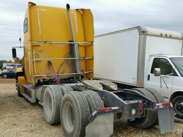 1FUYDSEB4VL816690 - 1997 FREIGHTLINER CONVENTION YELLOW photo 3