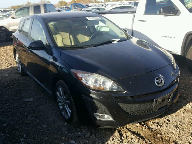 JM1BL1K67B1375291 - 2011 MAZDA 3 S BLACK photo 1