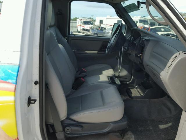 1FTKR1AD1BPA80120 - 2011 FORD RANGER WHITE photo 5