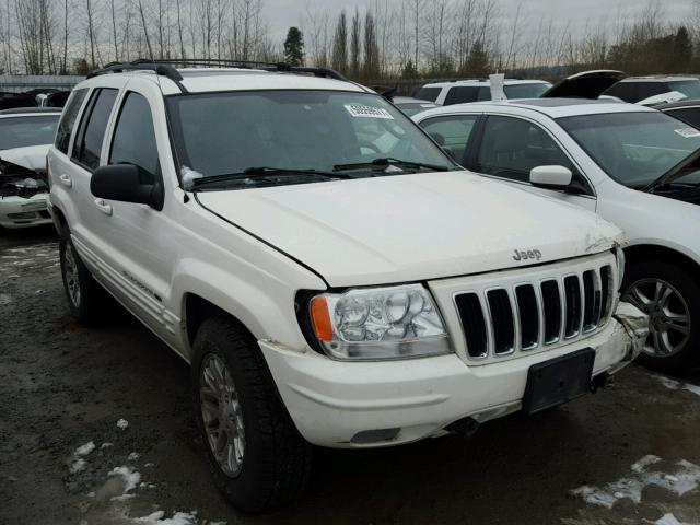 1J4GW58S23C617767 - 2003 JEEP GRAND CHER WHITE photo 1