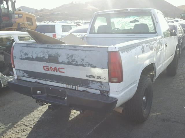 1GTEK14H2SZ545637 - 1995 GMC SIERRA K15 WHITE photo 4