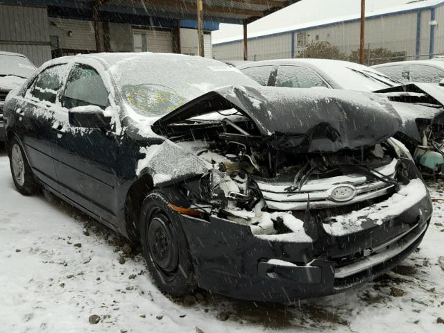 3FAHP07Z78R271724 - 2008 FORD FUSION SE BLACK photo 1