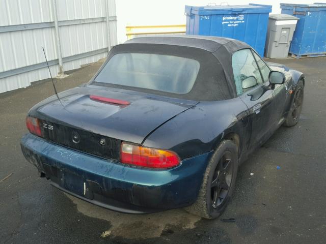 4USCH7334WLE08798 - 1998 BMW Z3 1.9 BLACK photo 4