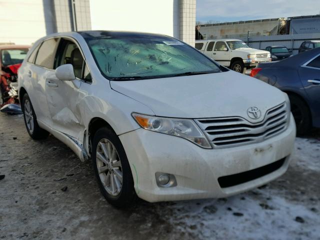 4T3BE11A19U005420 - 2009 TOYOTA VENZA BASE WHITE photo 1