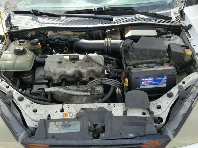 1FAFP34P63W304049 - 2003 FORD FOCUS SE WHITE photo 7