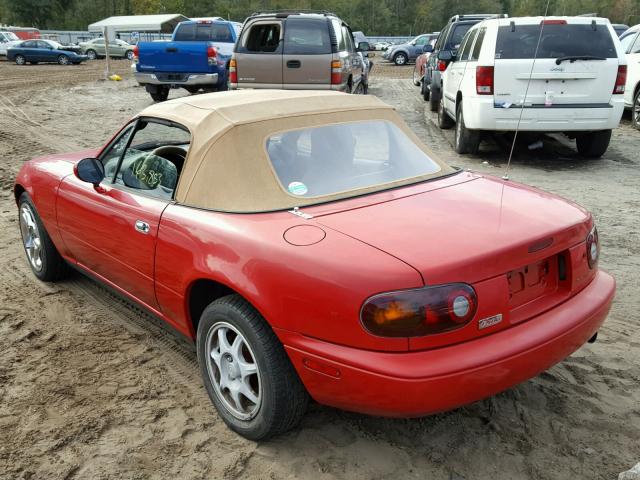 JM1NA3536T0717787 - 1996 MAZDA MX-5 MIATA RED photo 3