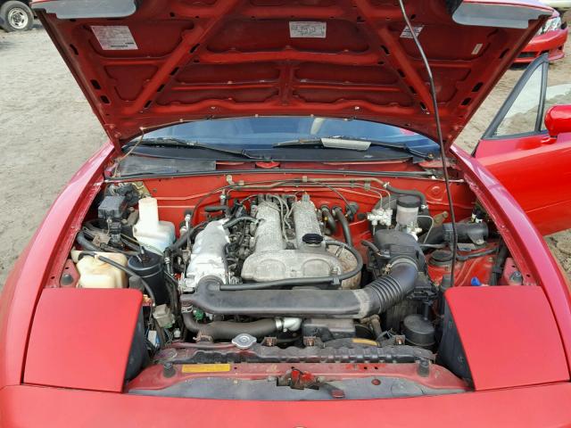 JM1NA3536T0717787 - 1996 MAZDA MX-5 MIATA RED photo 7