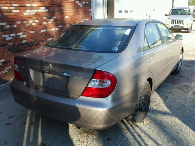 4T1BE30K04U791802 - 2004 TOYOTA CAMRY LE 棕色 照片 4