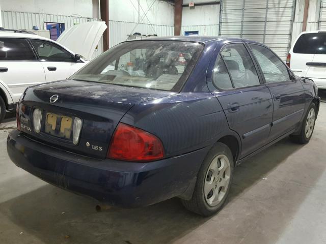 3N1CB51DX6L492847 - 2006 NISSAN SENTRA 1.8 BLUE photo 4