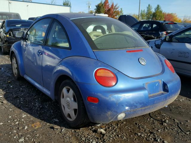 3VWCA21C8XM469498 - 1999 VOLKSWAGEN NEW BEETLE 蓝色 照片 3