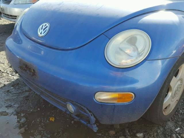 3VWCA21C8XM469498 - 1999 VOLKSWAGEN NEW BEETLE 蓝色 照片 9