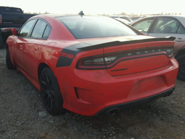 2C3CDXCT4HH545680 - 2017 DODGE CHARGER R/ ORANGE photo 3