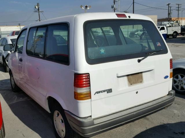 1FMCA11U3SZC21541 - 1995 FORD AEROSTAR WHITE photo 3