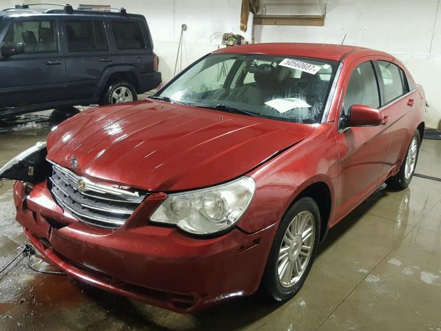 1C3LC56B59N563253 - 2009 CHRYSLER SEBRING TO RED photo 2